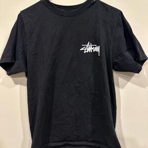Stussy Men's Black T-shirt